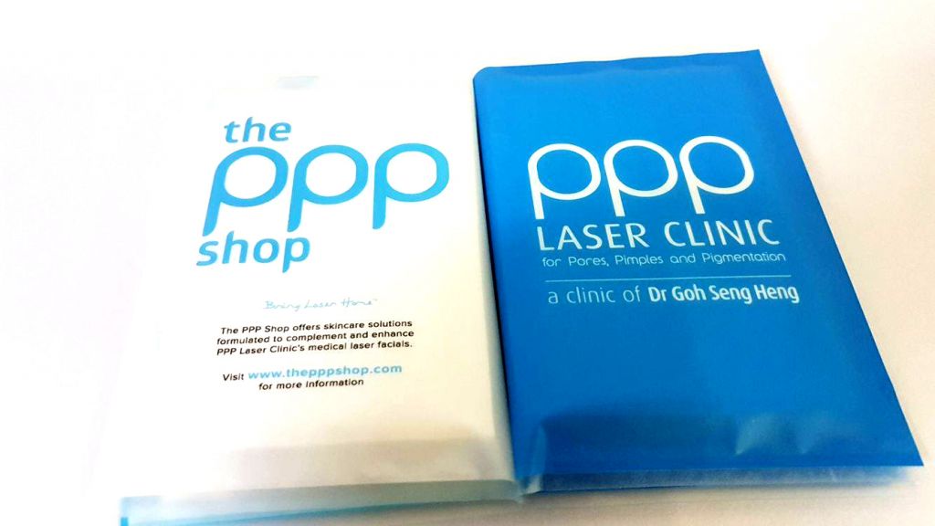 PPP Laser Clinic customised tissue pack