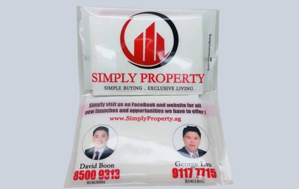 Simply Property tissue marketing